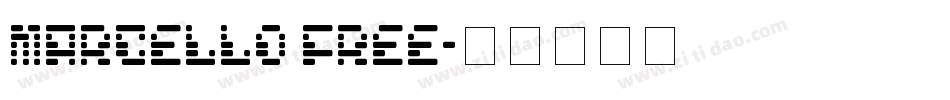 Marcello FREE字体转换